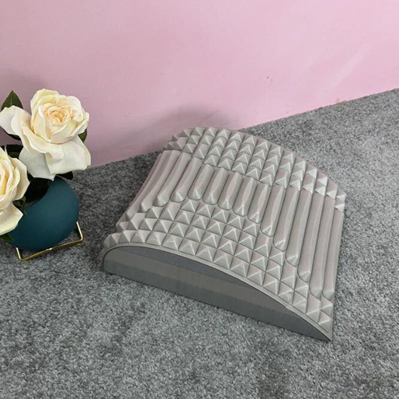 Premium Back and Neck Stretcher Pillow with Lumbar Support, Ergonomic Spinal Corrector for Posture Correction, Body Pain 