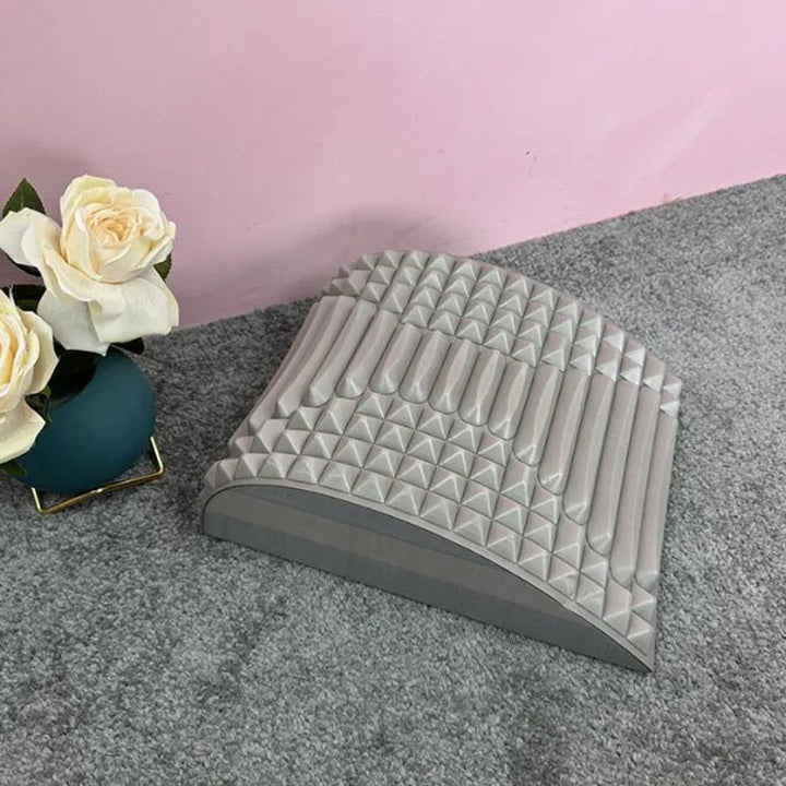 Premium Back and Neck Stretcher Pillow with Lumbar Support, Ergonomic Spinal Corrector for Posture Correction, Body Pain 