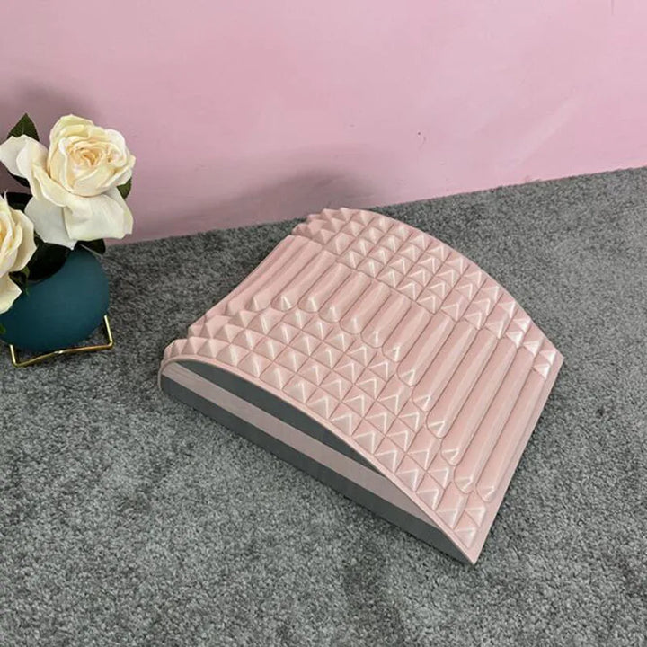 Premium Back and Neck Stretcher Pillow with Lumbar Support, Ergonomic Spinal Corrector for Posture Correction, Body Pain 