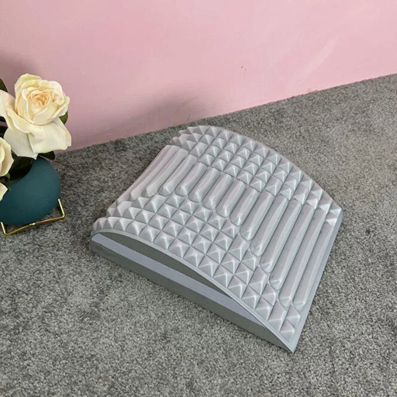 Premium Back and Neck Stretcher Pillow with Lumbar Support, Ergonomic Spinal Corrector for Posture Correction, Body Pain 