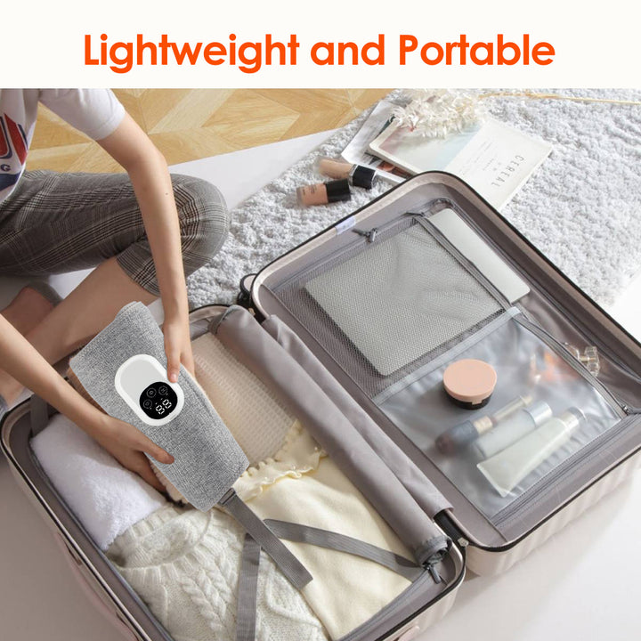 Premium Electric Leg Massager - Wireless, Rechargeable Air Compression Calf Massage for Muscle Relief & Relaxation | Health 