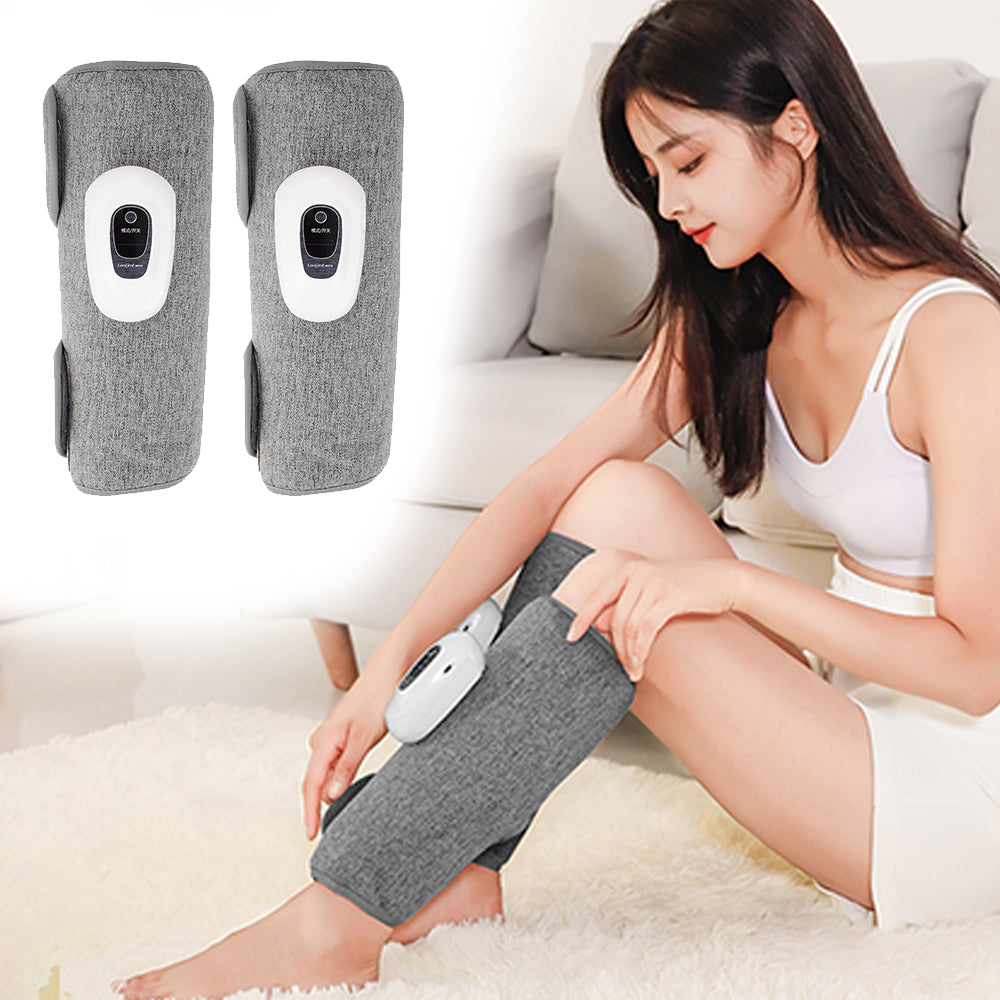 Premium Electric Leg Massager - Wireless, Rechargeable Air Compression Calf Massage for Muscle Relief & Relaxation | Health 