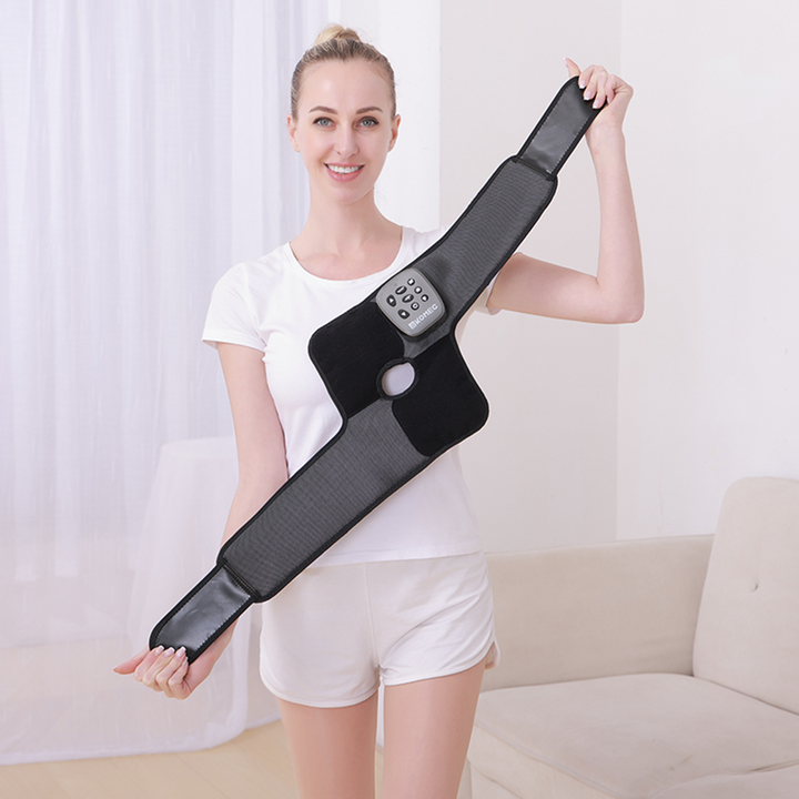 Premium Foot Massager 3 in 1 with Vibration, Air Compression & Heat Compress for Ankle Pain Relief