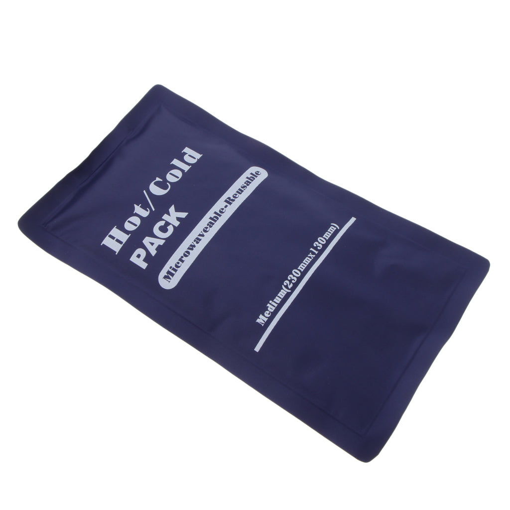 Premium Reusable Hot Cold Therapy Pack Gel Pad for Pain Relief | Microwaveable Ice Pack | Compress for Swelling, Toothache, 