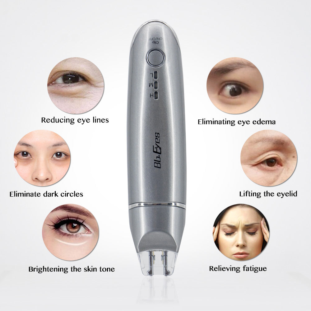 Premium 2 in 1 EMS Eye and Face Vibration Massager – Portable Electric Dark Circle Removal, Anti-Ageing Eye Wrinkle Beauty