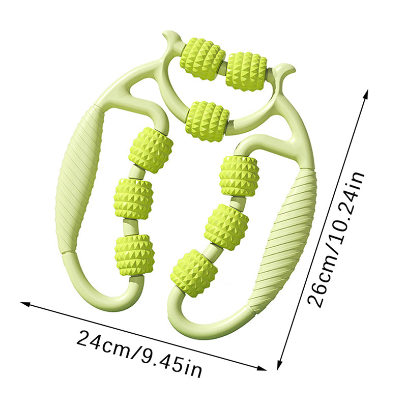 Premium Cellulite Massager Roller - Deep Tissue Foam Roller for Legs, Arms, Neck, Thighs, and Calves - Pain Relief &