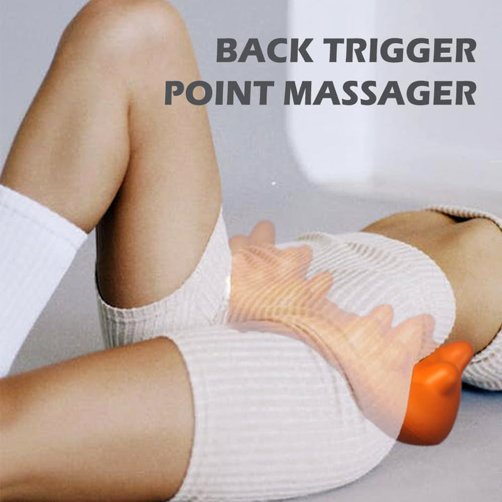 High Quality Sciatica Massager Deep Tissue Tool for Lower Back & Butt - 14 Trigger Points Myofascial Release for Hip, 