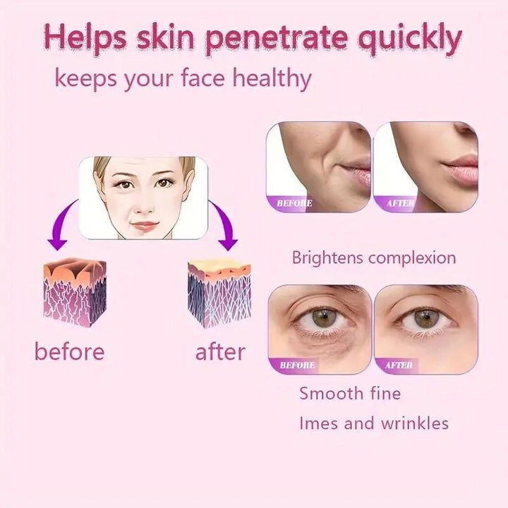 Premium 2Pcs Ice Globes for Facials – Cooling Face and Eye Massager, Facial Roller for Puffiness and Redness Reduction, Non