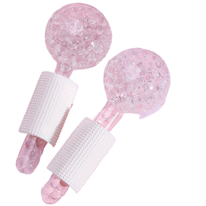 Premium 2Pcs Ice Globes for Facials – Cooling Face and Eye Massager, Facial Roller for Puffiness and Redness Reduction, Non