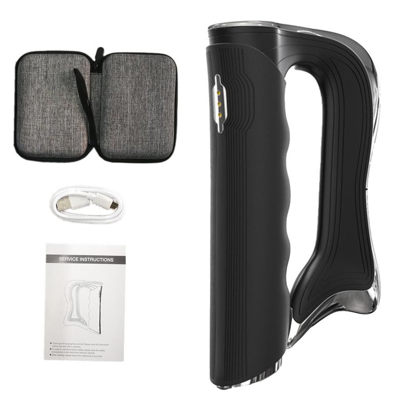 Premium Electric Muscle Massager for Deep Tissue Therapy – NMES Myofascial Gua Sha Scraper, Micro-Vibration & Micro-Current, 