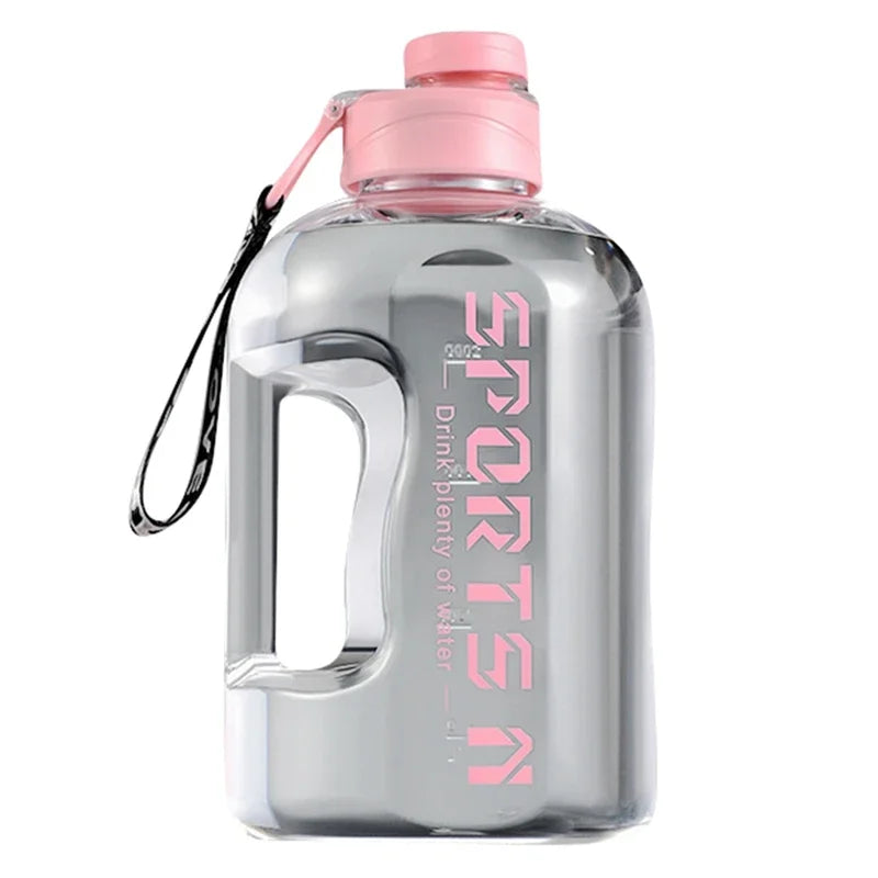 Premium Large Capacity 1.7L/2.7L Sports Water Bottle - Portable Fitness Cup for Gym, Cycling, Camping, BPA-Free Tritan