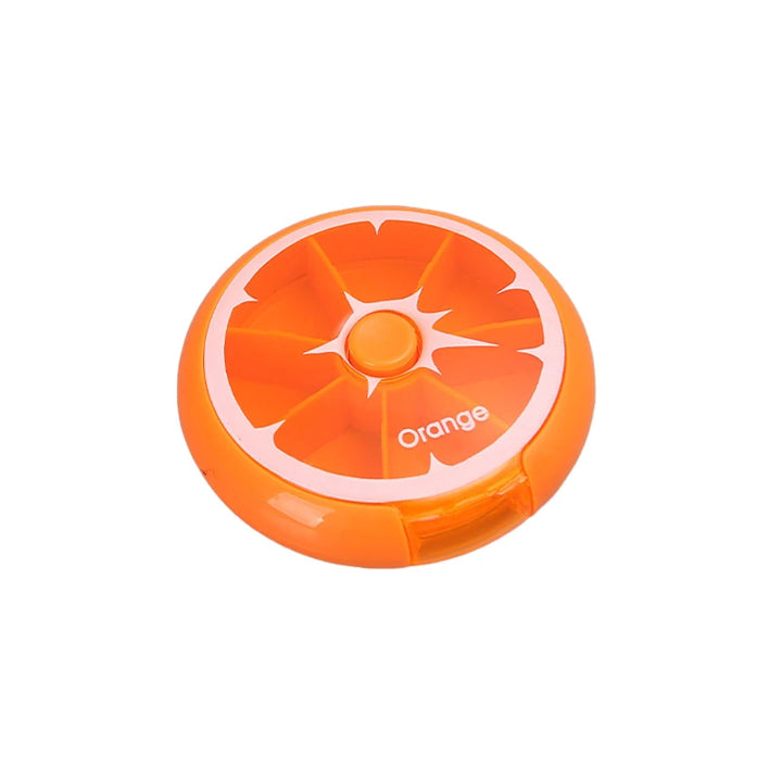 Premium Mini Travel Vitamin Pill Box – 7-Day Organizer, Small Portable Container for Pills, Medicine, Fish Oils, and Tablets 