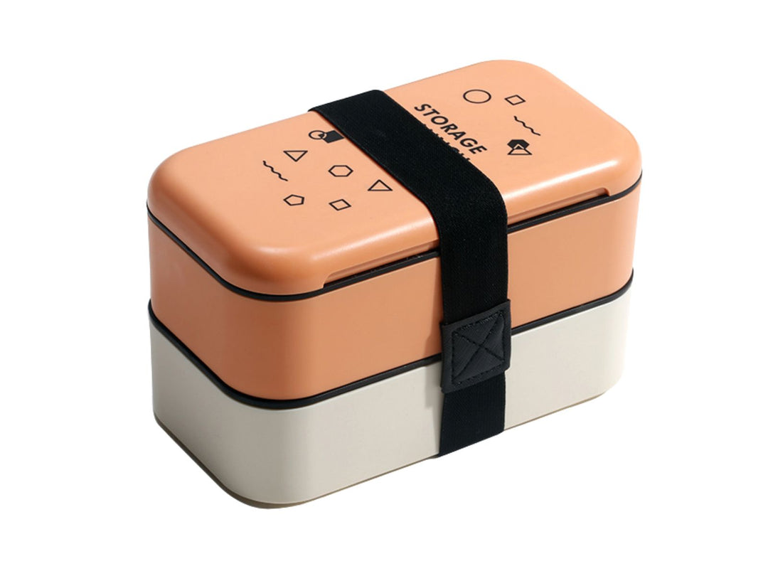 Premium Eco-Friendly Double-Layer Bento Lunch Box – Microwave Safe, 1L Capacity, Health Food Container for Meal Prep, BPA, 