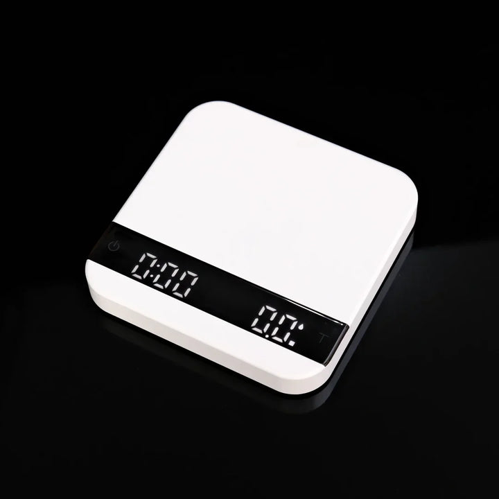Premium Smart Espresso Coffee Scale – Auto Timer, USB Charging, Waterproof Non-Slip Pad, Perfect for Home and Cafe Baristas