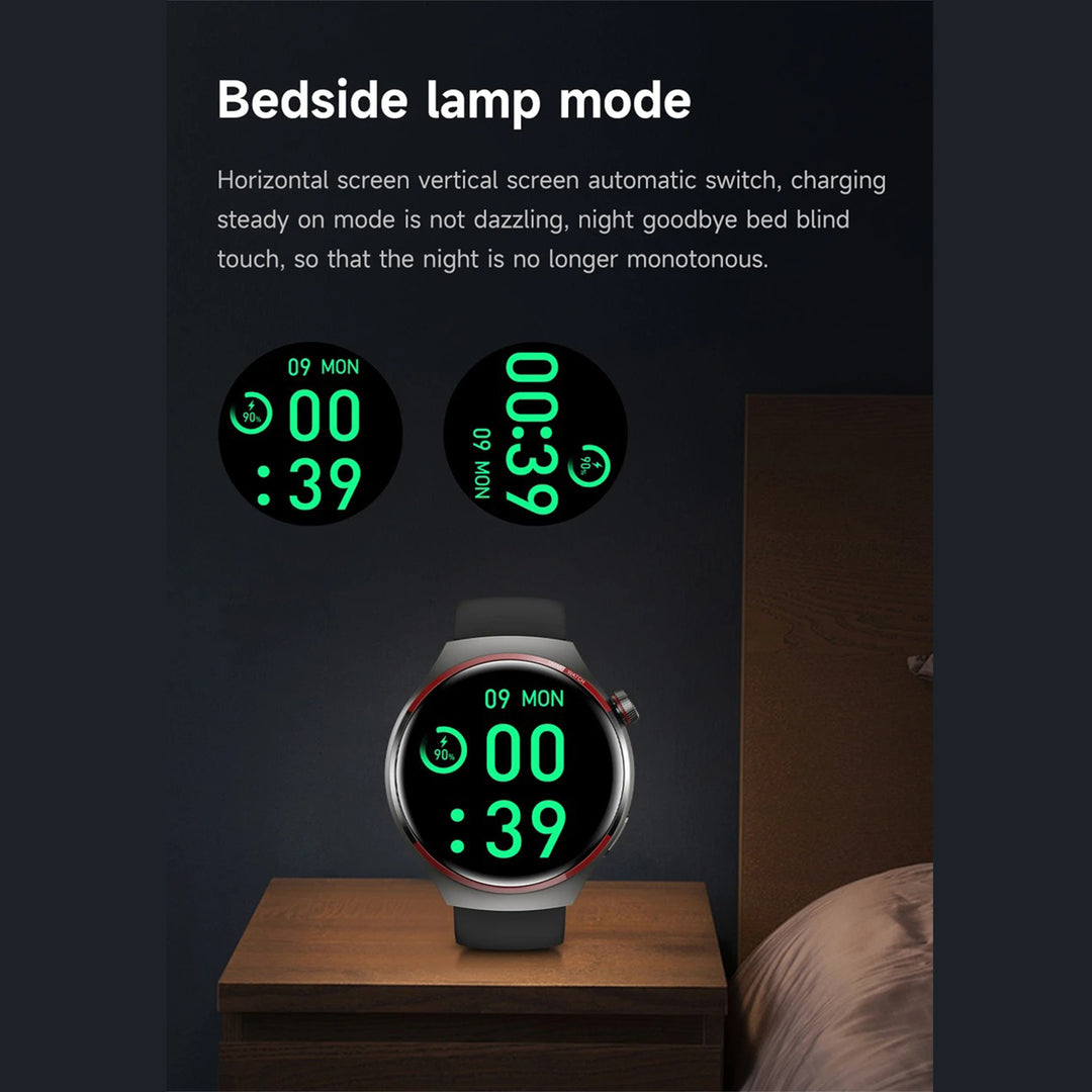 Premium Smartwatch for Men – 1.53'' AMOLED HD Screen, GPS, NFC, Bluetooth Calling, IP68 Waterproof, Heart Rate & Blood Pressure Monitoring, AI Voice Assistant, Sports & Fitness Tracker, 2024 - StrengthXPhysiotherapy