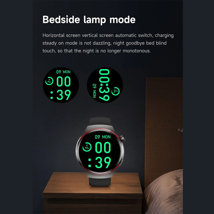 Premium Smartwatch for Men – 1.53'' AMOLED HD Screen, GPS, NFC, Bluetooth Calling, IP68 Waterproof, Heart Rate & Blood Pressure Monitoring, AI Voice Assistant, Sports & Fitness Tracker, 2024 - StrengthXPhysiotherapy