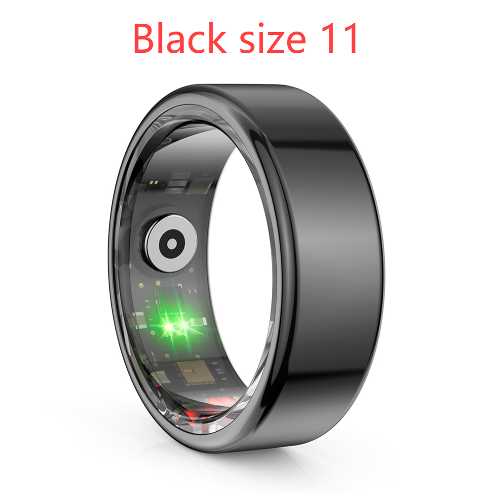 Premium Smart Ring for Health Monitoring – Military Grade Titanium, Waterproof IP68 & 3ATM, Multi-Sport Modes, Heart Rate &
