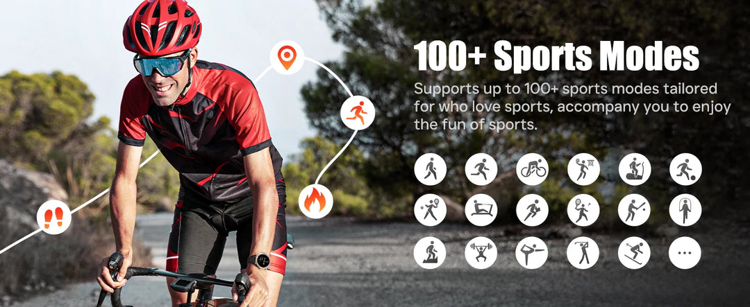 Premium Smart Watch for Men, Bluetooth Call, Full Touchscreen, Health Monitor, IP68 Waterproof, Fitness Tracker, Flashlight, Custom Faces, iOS & Android Compatible - StrengthXPhysiotherapy