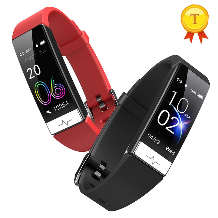 Premium Smart Fitness Tracker – ECG, HRV Analysis, Heart Rate Monitor, IP68 Waterpro of Smartwatch for Android & iOS, 