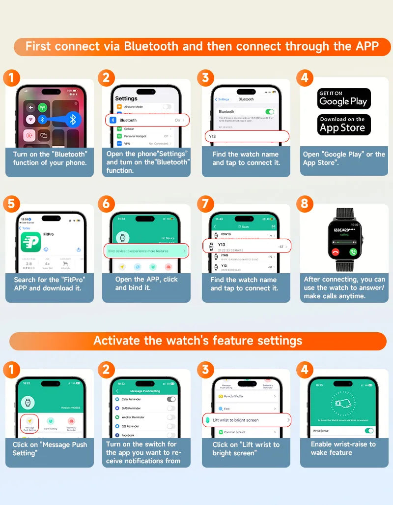 Luxury Smartwatch Android OS - 1.44" Full Touch Color Screen, Bluetooth, Custom Dial, for Men & Women, Smart Watch with Call Feature - StrengthXPhysiotherapy