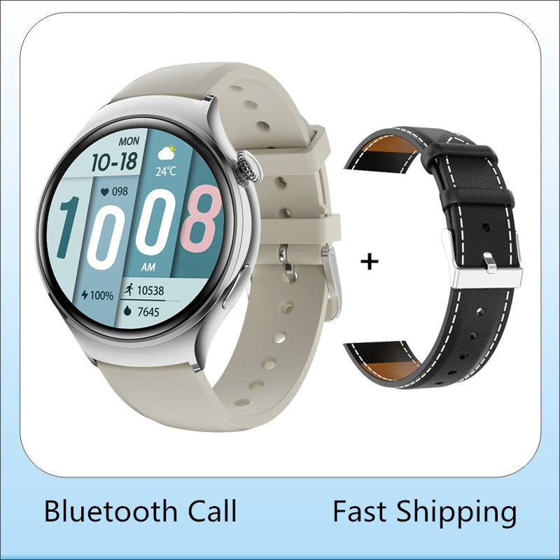 Premium Smartwatch for Women - AMOLED Display, Bluetooth Calling, NFC, GPS, IP68 Waterproof, Multiple Sports Modes, Heart 