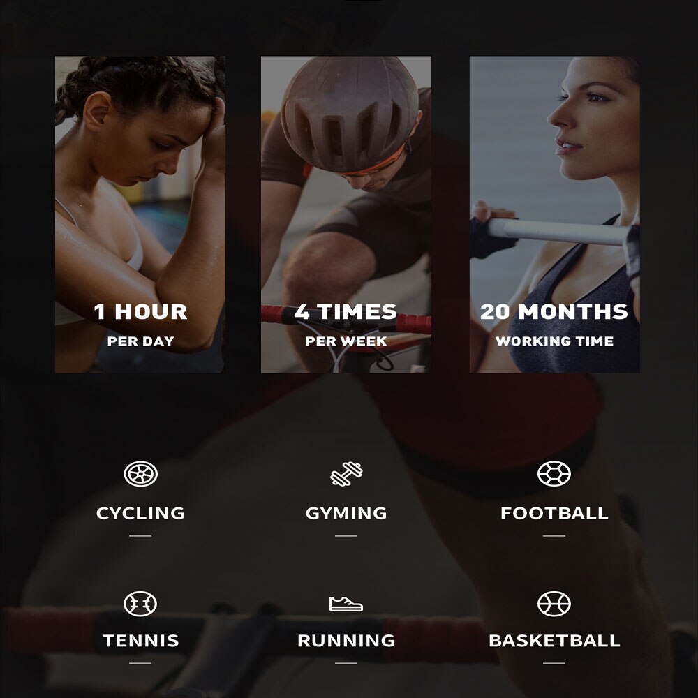 Premium Heart Rate Monitor Chest Strap – Dual Mode ANT+ & Bluetooth, IP67 Waterproof, 1000 Hours Battery, Compatible 