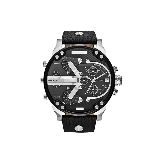 Premium Men's Sport Watch, Luxury Stainless Steel Analog Quartz, Fashionable Casual & Business Design, Large Dial, Calendar Feature, Elegant Gift for Men - StrengthXPhysiotherapy