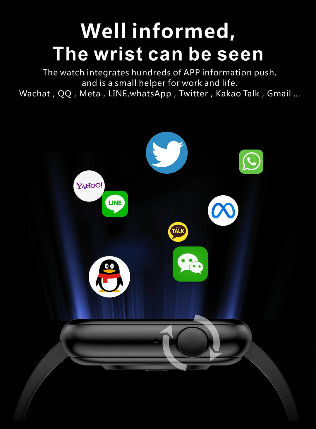 Premium Smartwatch - Wireless Charging, Bluetooth Calls, Fitness Tracker, Custom Watch Faces, Heart Rate Monitoring, Sleep Tracking, Waterproof, Men & Women - StrengthXPhysiotherapy