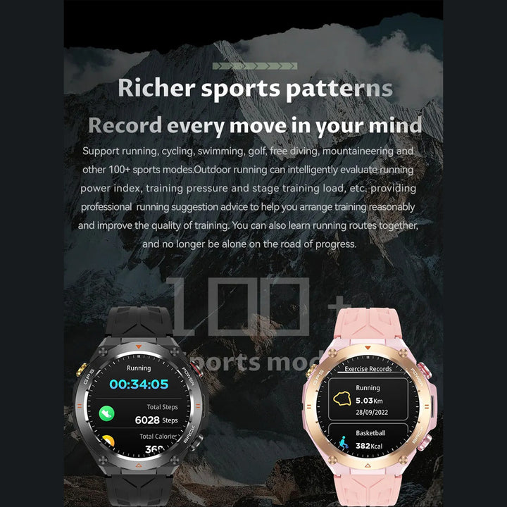 Premium Waterproof Sports Watch for Men and Women – 50M Waterproof, Dual Time, Pedometer, Stopwatch, Alarm, Countdown, Shockproof, EL Backlight, Lightweight Military Clock - StrengthXPhysiotherapy