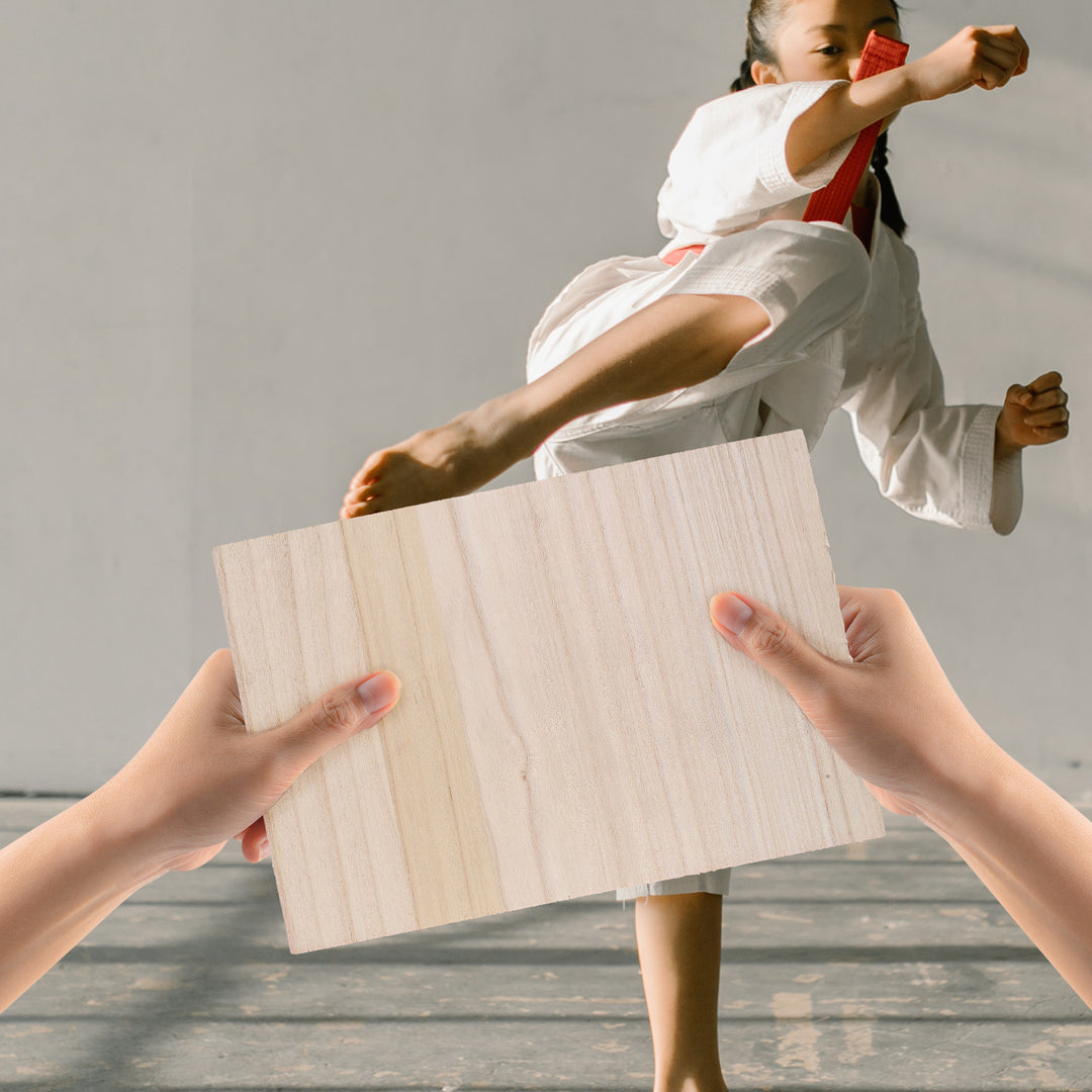 Premium Taekwondo Breaking Boards – 10pcs Karate Wooden Training Boards – Durable Punching & Breaking Board for Taekwondo