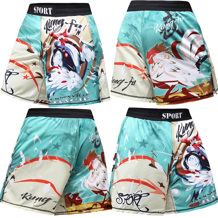 Premium MMA Boxing Training Set – UFC Fighting Suit for Men, Women & Children, Breathable Quick Dry Sports Wear, Short 