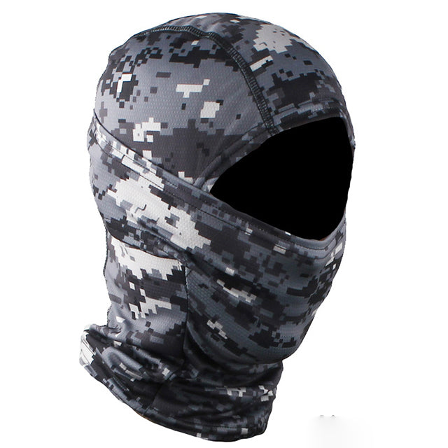 Premium Tactical Balaclava Full-Face Mask – Windproof, Dustproof Hunting, Cycling, and Wargame Headgear, Multicam Bandana