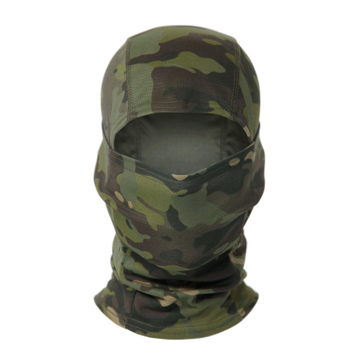 Premium Tactical Balaclava Full-Face Mask – Windproof, Dustproof Hunting, Cycling, and Wargame Headgear, Multicam Bandana