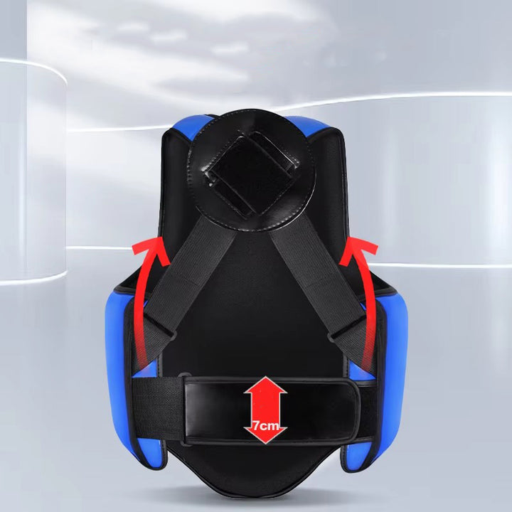 Premium Boxing Chest Guard – Reversible Rib Shield Protector for MMA, Taekwondo, Kickboxing & Martial Arts – Body Vest for Training, Target Practice, and Sanda - StrengthXPhysiotherapy