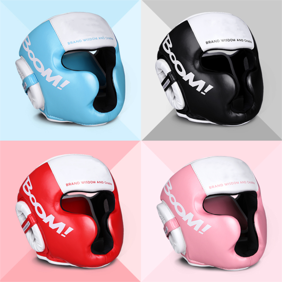 Premium Kickboxing Helmet – MMA Headgear, Karate, Muay Thai, Boxing, Sanda Training Protection for Adults & Kids, Adjustable, Comfortable & Durable - StrengthXPhysiotherapy