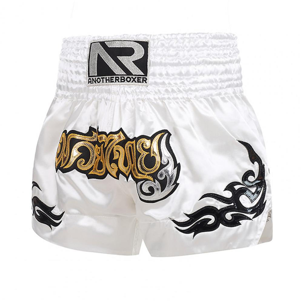 Premium Muay Thai Kickboxing Shorts – Unisex Martial Arts Training Pants, High Elasticity, Breathable with Cord Design for