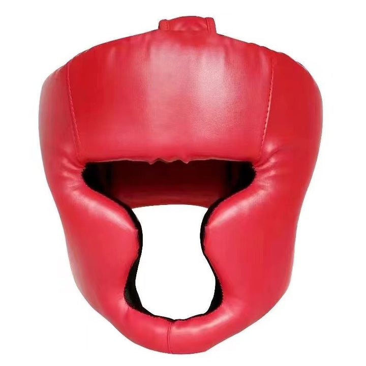 Premium Boxing Headgear for Children & Adults – Karate, Muay Thai, MMA, Sanda Training Safety Helmet, PU Leather, Adjustable