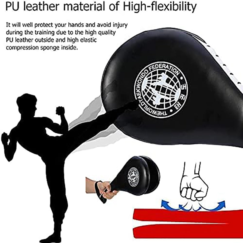 Premium Taekwondo Boxing Pad – High Quality Foot Target for Sanda, Muay Thai, Kickboxing, MMA & Martial Arts Training, 