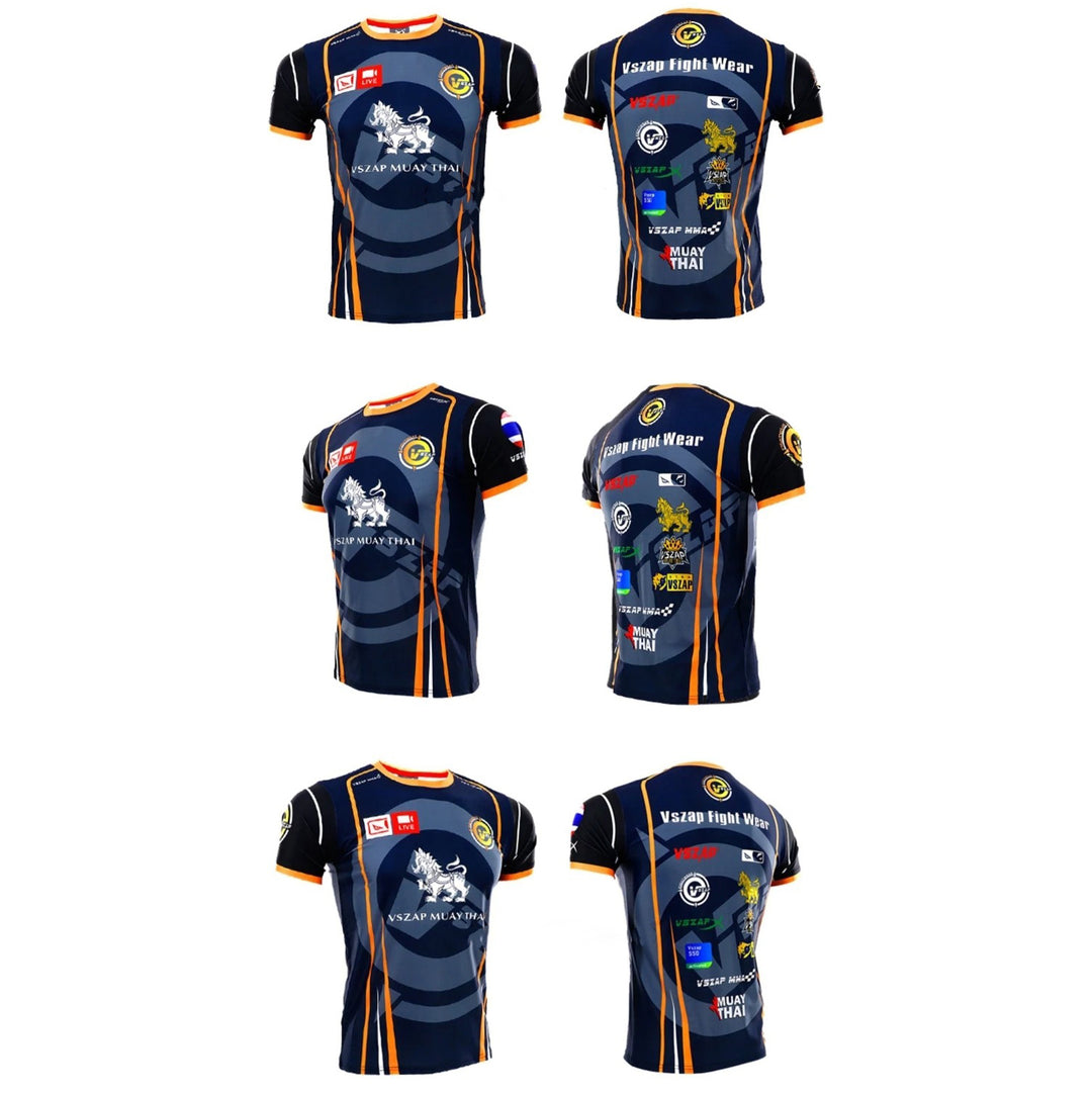 Premium MMA Boxing Training Set – UFC Fighting Suit for Men, Women & Children, Breathable Quick Dry Short Sleeve Sports Wear for Training & Sparring - StrengthXPhysiotherapy