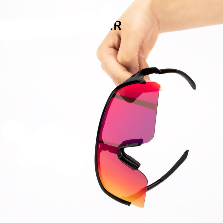 Premium Polarized Cycling Sunglasses – UV Protection, HD Lens, 1 or 4 Lens Options for Road, Mountain Bike & Outdoor Sports