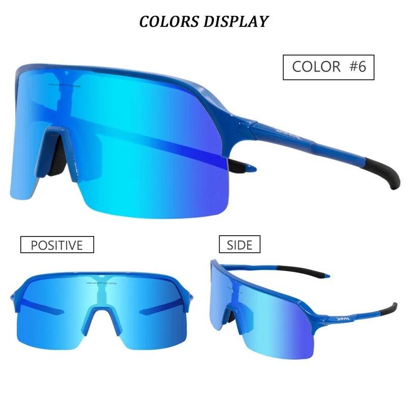 Premium Polarized Cycling Sunglasses – UV Protection, HD Lens, 1 or 4 Lens Options for Road, Mountain Bike & Outdoor Sports Eyewear for Men & Women - StrengthXPhysiotherapy