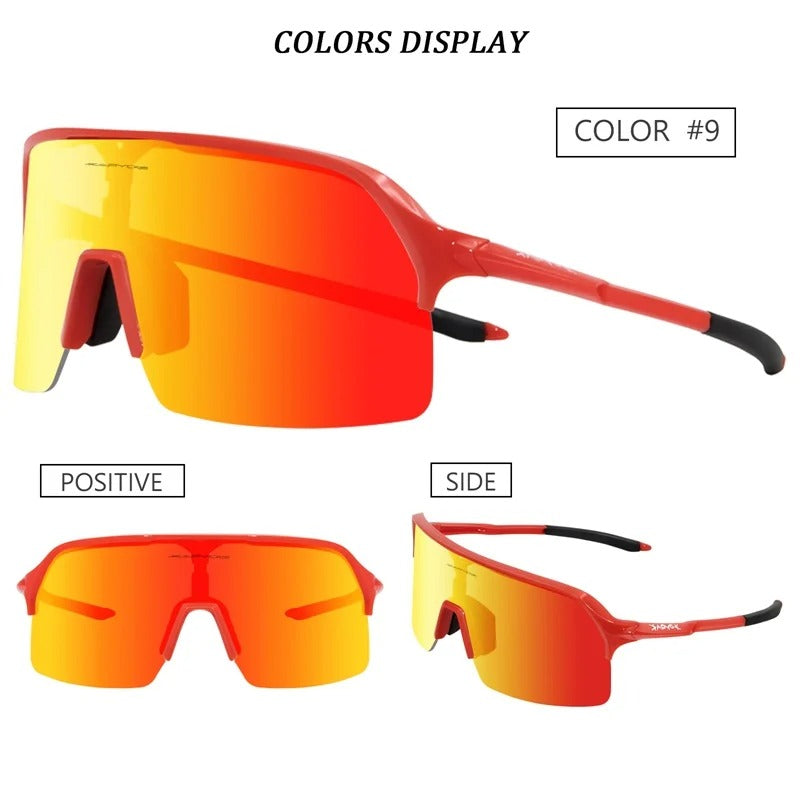 Premium Polarized Cycling Sunglasses – UV Protection, HD Lens, 1 or 4 Lens Options for Road, Mountain Bike & Outdoor Sports Eyewear for Men & Women - StrengthXPhysiotherapy