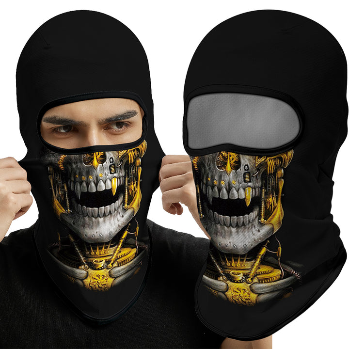 Premium Full Face Balaclava Ski Mask – Winter Warmer Cycling, Motorcycle, Snowboard, Helmet Liner, UV Protection, Quick-Drying Coolmax Fabric for Men and Outdoor Activities - StrengthXPhysiotherapy