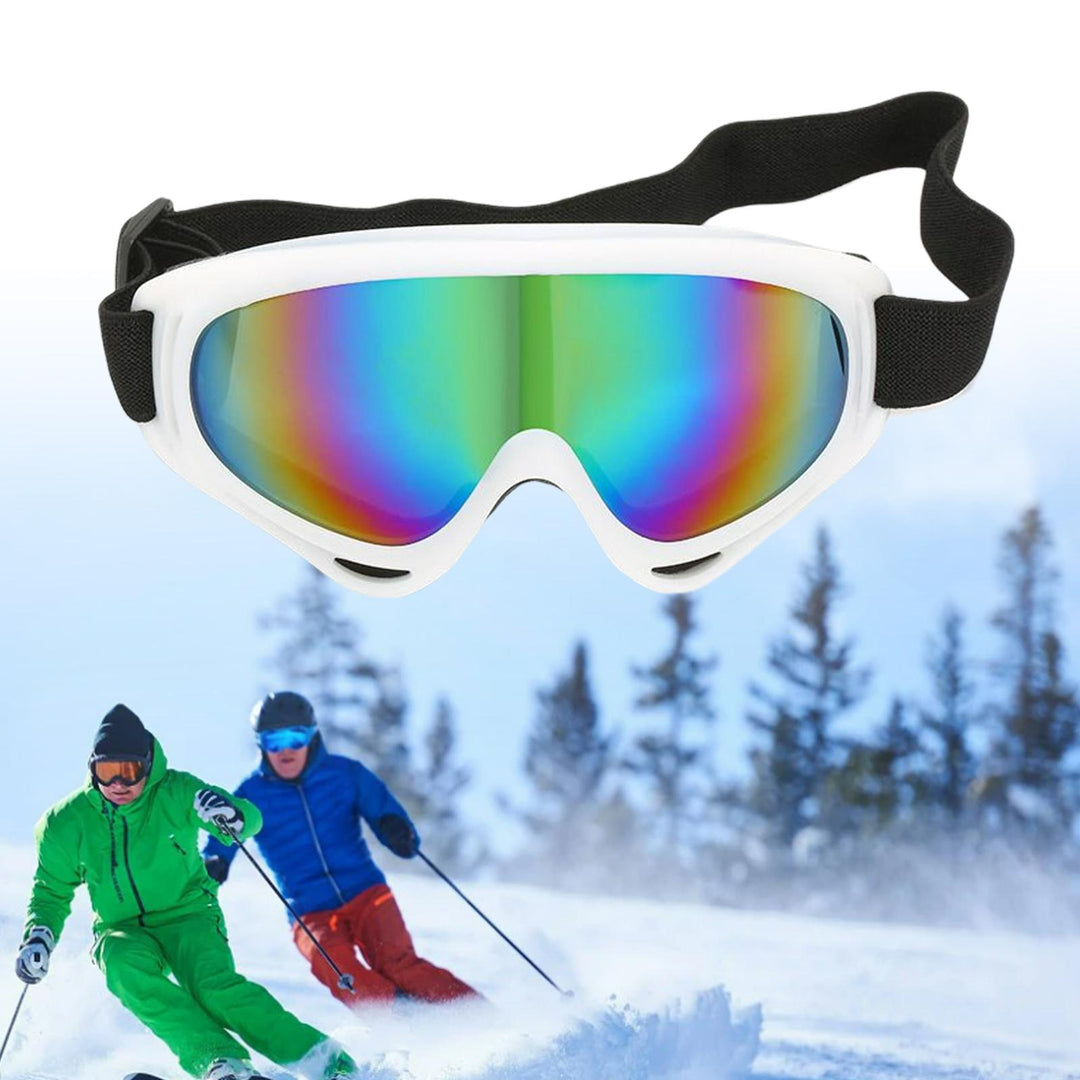 Premium Polarized Ski Goggles for Men & Women – Large Frame, Windproof, Snowproof, UV Protection, Anti-Fog, Snowboard
