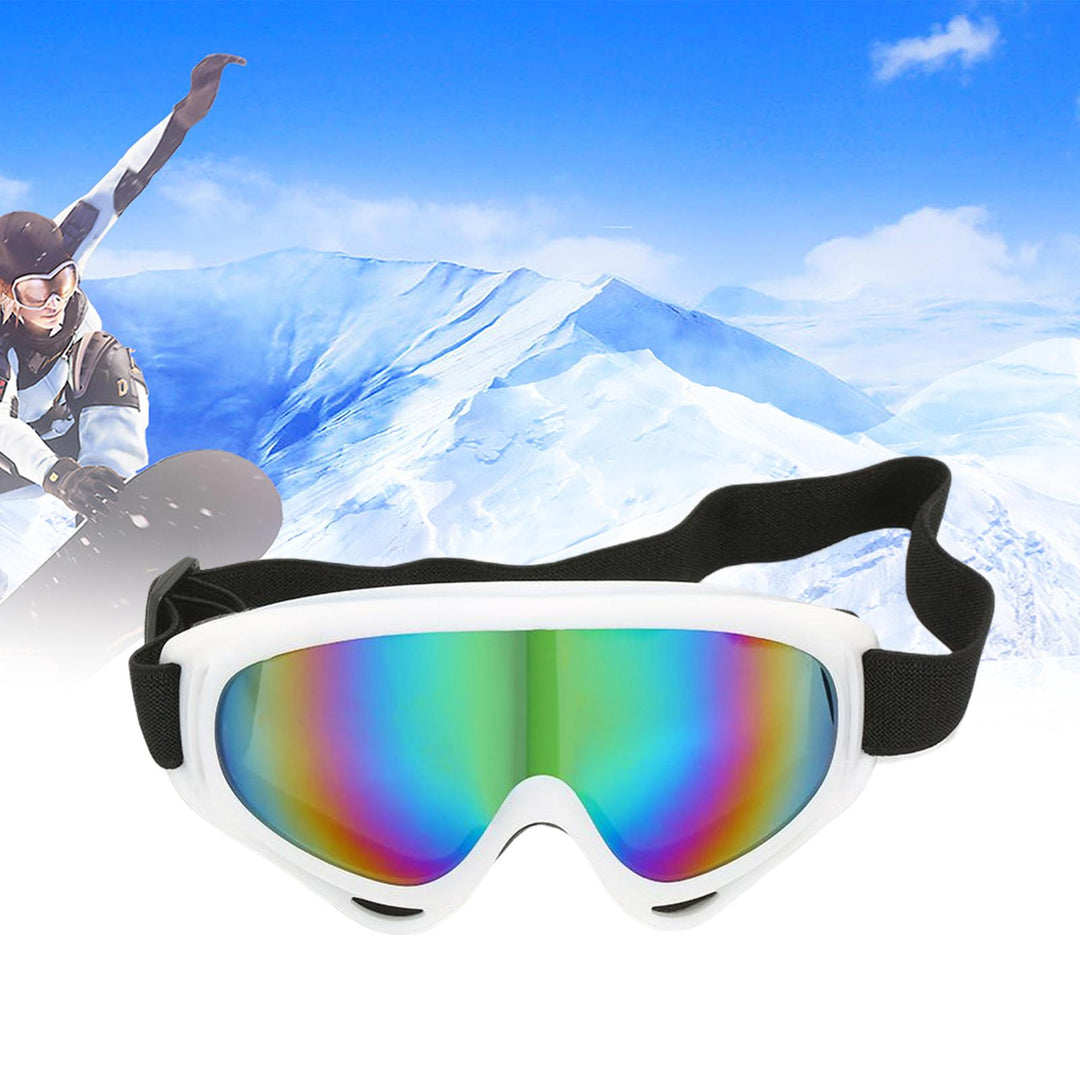 Premium Polarized Ski Goggles for Men & Women – Large Frame, Windproof, Snowproof, UV Protection, Anti-Fog, Snowboard