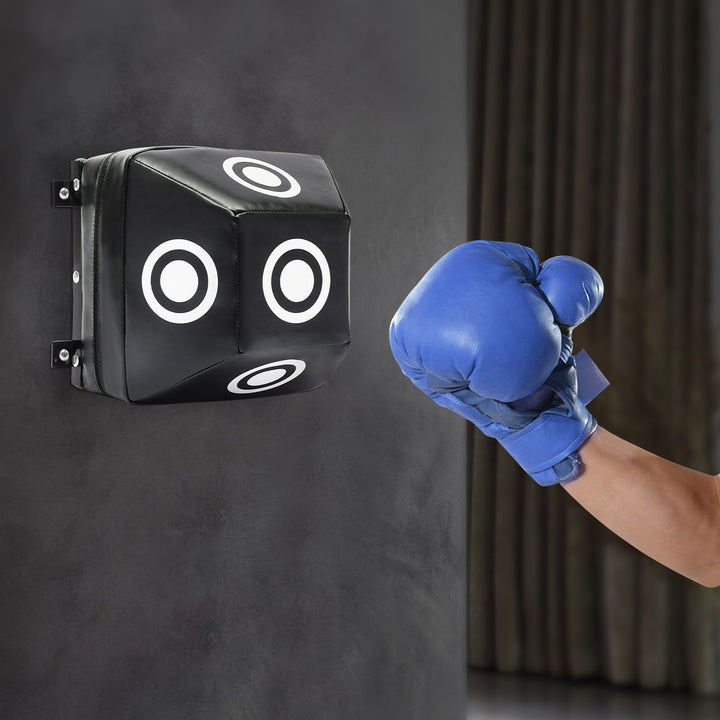 Premium Wall-Mount Boxing Training Target for Home & Gym – Uppercut Punching Bag with 4 Hit Points, Space-Saving Design, 