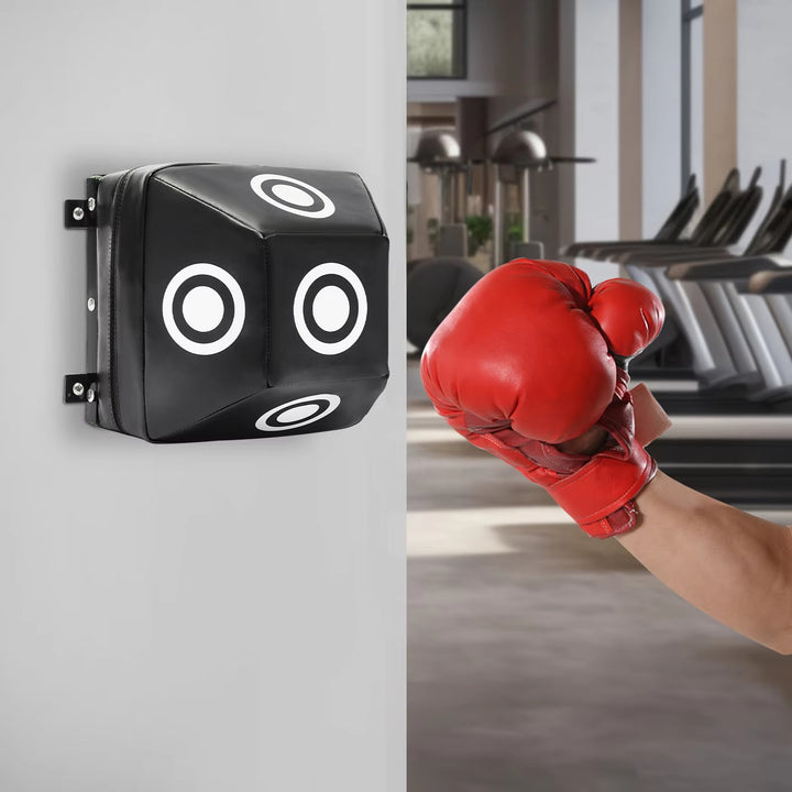 Premium Wall-Mount Boxing Training Target for Home & Gym – Uppercut Punching Bag with 4 Hit Points, Space-Saving Design, Durable PU & EVA Construction, Easy Installation & Cleaning - StrengthXPhysiotherapy
