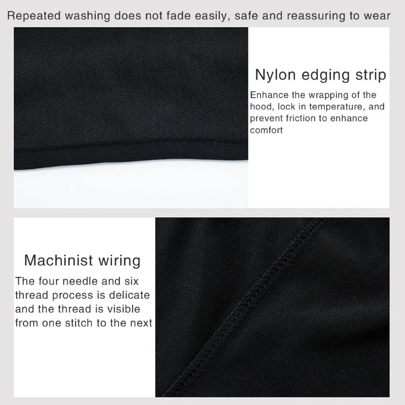 Premium Tactical Full Face Balaclava – UV Protection Ski Mask for Men & Women, Black Army Cap, Multi-Hole Motorcycle & Bike Helmet Cover - StrengthXPhysiotherapy