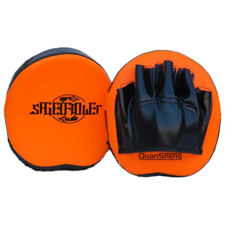 Premium Boxing Shield Target – High-Quality Handheld Training Pad for Punching & Kicking – Durable PU Leather Combat Sports