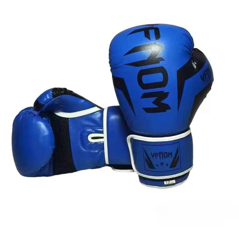 Premium Boxing Gloves – High Quality PU Leather, Ultra-Thick Padding for Muay Thai, MMA, Sanda & Boxing Training, Wear